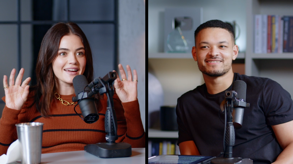 Lucy Hale and Steven Bartlett