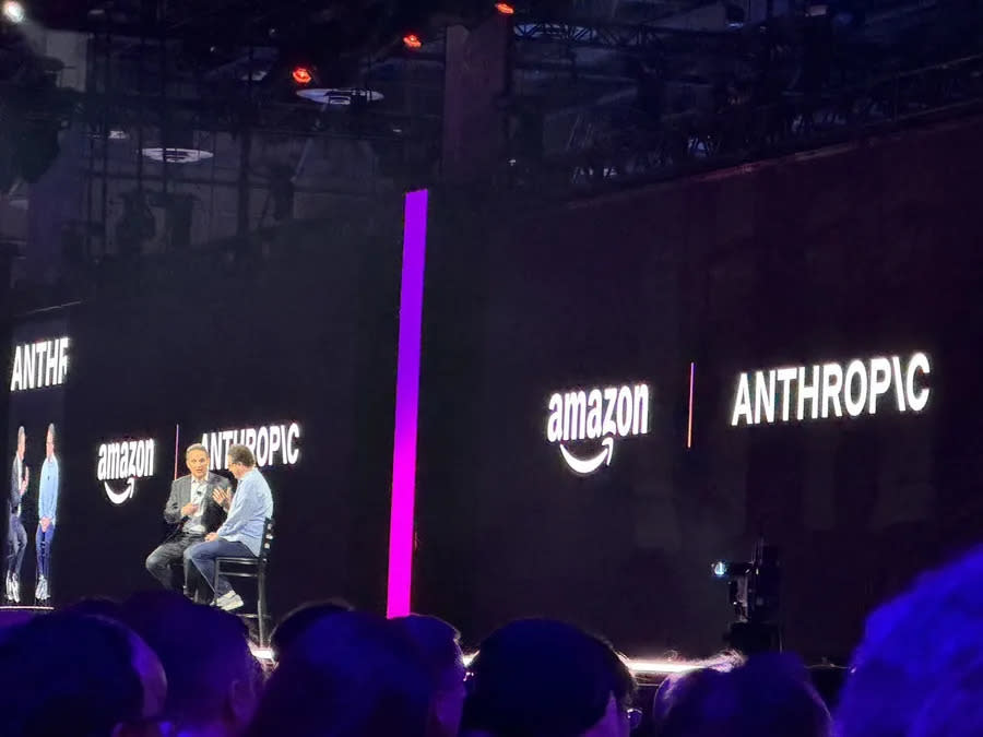 AWS reinvent 2023 Anthropic 圖/隋昱嬋攝影