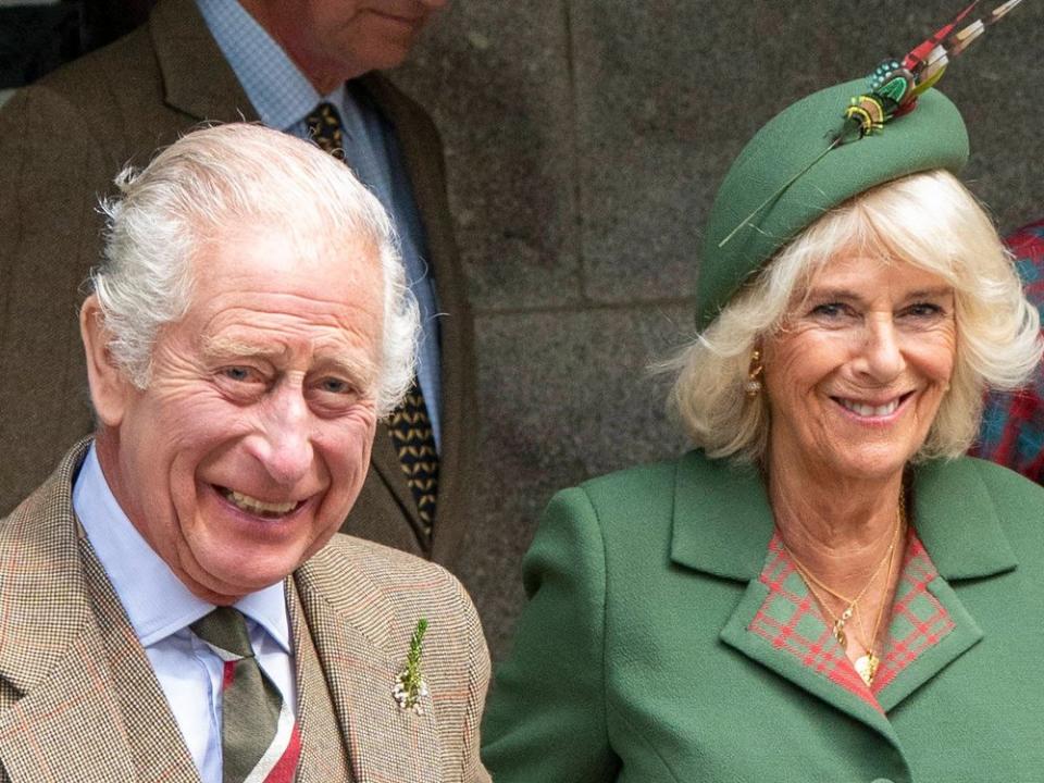 König Charles und Königin Camilla genießen es, in Schottland zu sein. (Bild: imago/i Images)