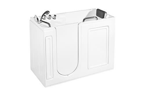 2) Empava EMPV-WIT373 Acrylic Freestanding Walk-in Bathtub