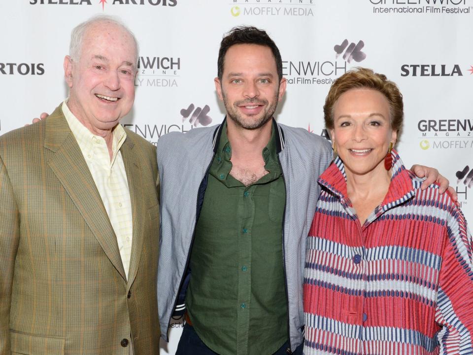 Jules B. Kroll, Nick Kroll and Lynn Kroll in 2016.