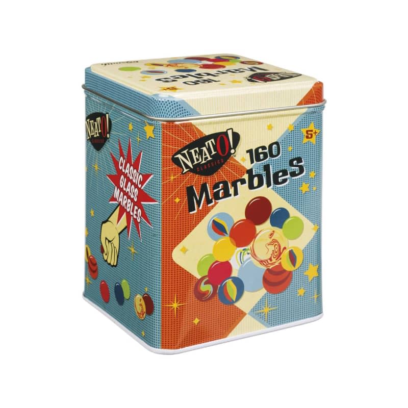 Neato! Classics 160 Marbles in a Tin Box