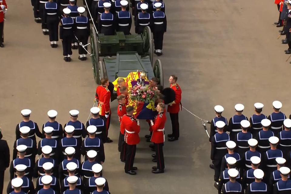 Queen Elizabeth II Funeral - Coffin