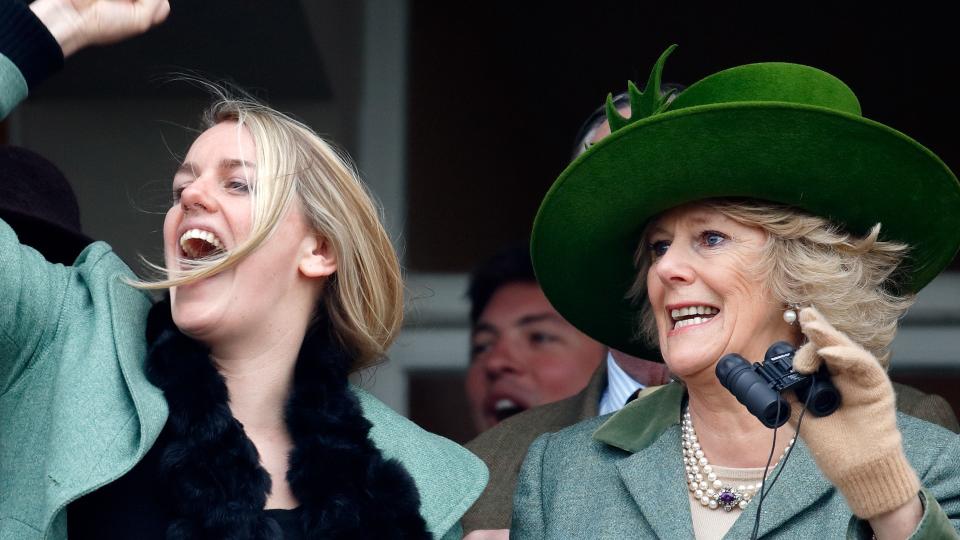 Laura Lopes and her mother, Queen Camilla