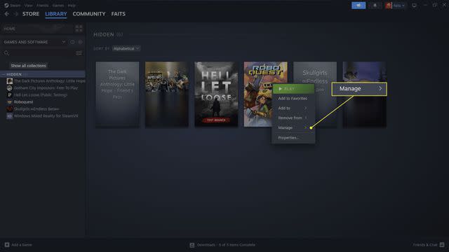 How to Unhide Games on Steam: 7 Easy Steps