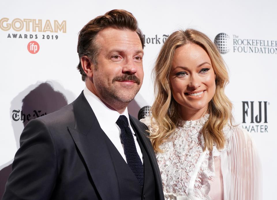 Ericka Genaro, the former nanny of actors Olivia Wilde, right, and Jason Sudeikis, is suing the ex-couple for wrongful termination following their split.