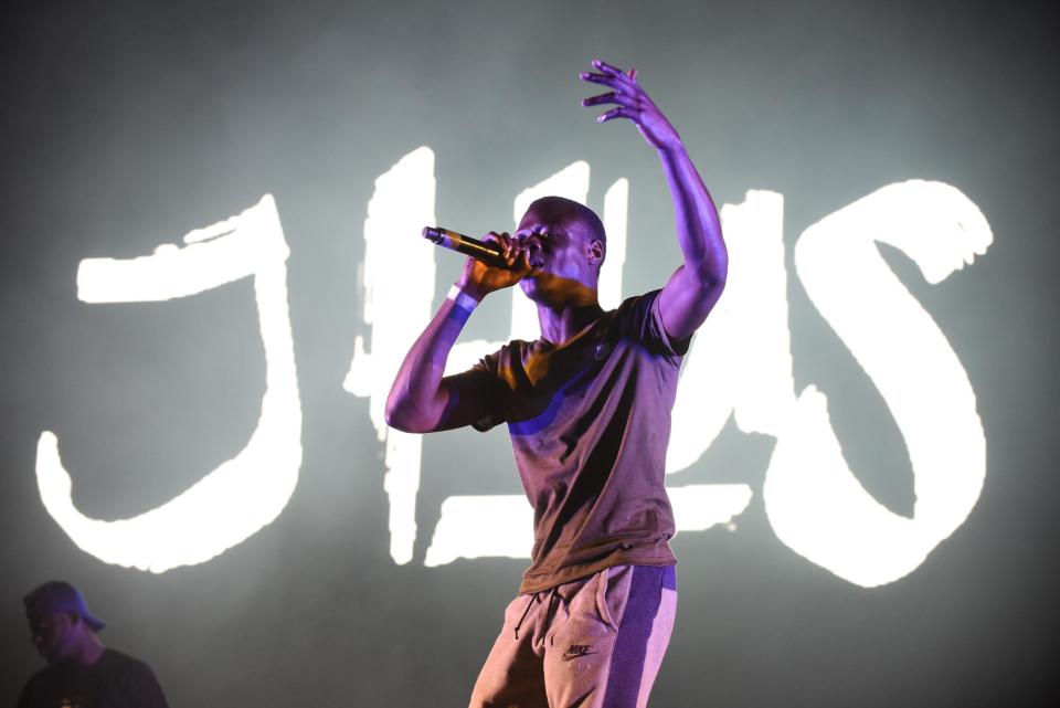 J Hus performs at the O2 Arena as part of the BBK takeover: Getty