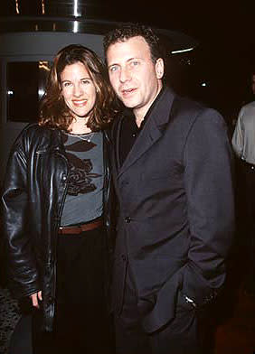 Paul Reiser and his wife at the premiere of Gramercy's Lock, Stock and Two Smoking Barrels