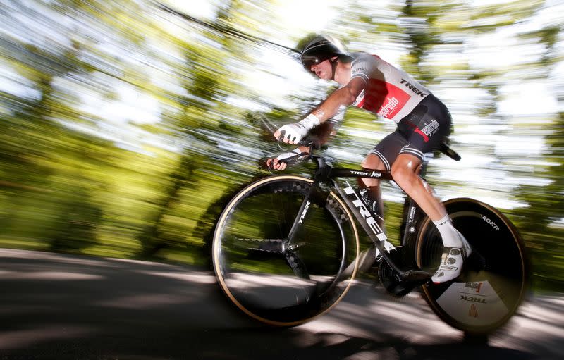 Tour de France - The 27.5-km Stage 13 Individual Time Trial from Pau to Pau