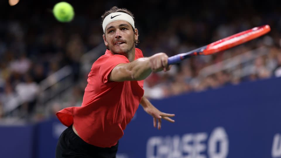 Taylor Fritz has never reached the fourth round of the US Open before. - Mike Stobe/Getty Images