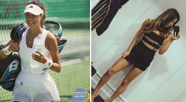 Chelsea Samways is junior tennis player based in the UK. Source: Instagram/chelseasamways