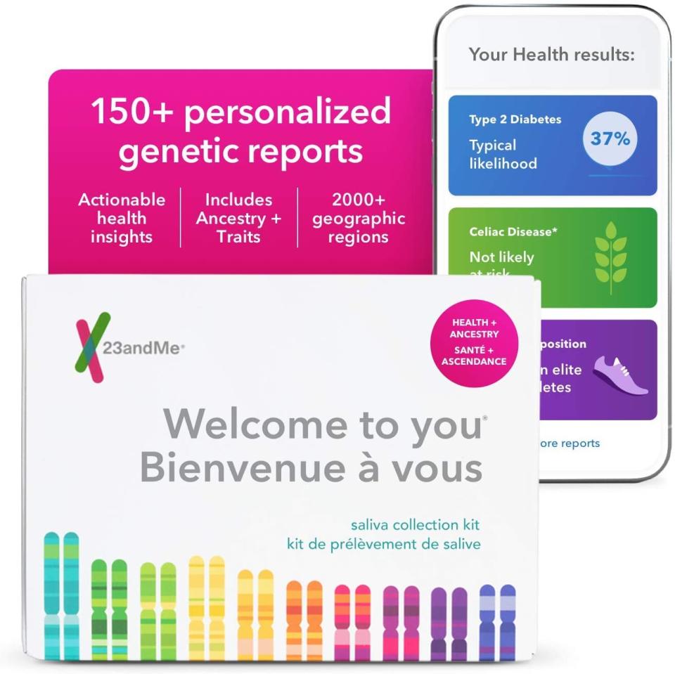 23andMe DNA Test. Image via Amazon.