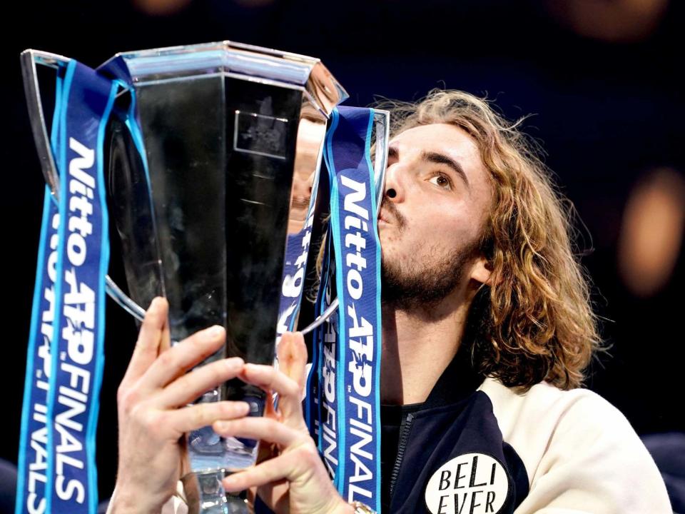 Stefanos Tsitsipas is the youngest winner of the title since Lleyton Hewitt: PA