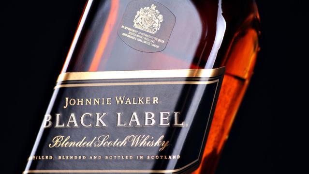 Johnnie Walker 'Black Label' Blended Scotch Whisky