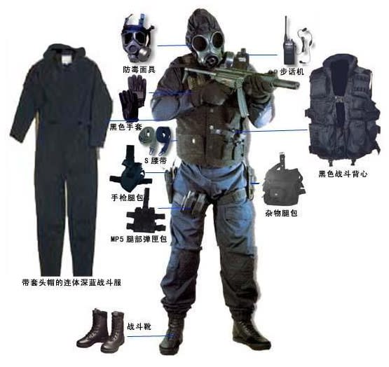 英國陸軍特種空勤團（Special Air Service, SAS）個人裝備。   圖 : 翻攝自頭條號