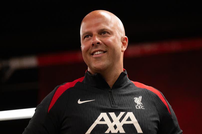 Arne Slot new first team manager of Liverpool Football Club at AXA Training Centre