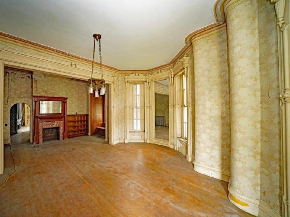 The interior of the 41-bedroom castle in upstate New York.