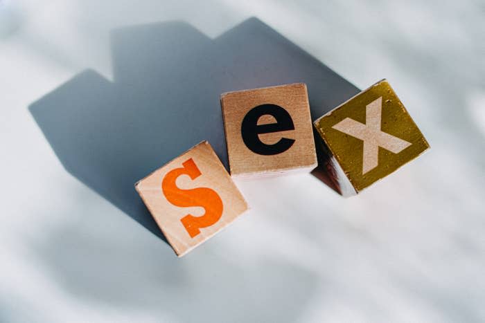 blocks that spell out &quot;sex&quot;