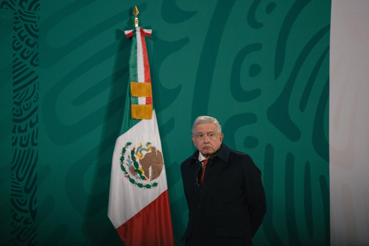 El presidente Andrés Manuel López Obrador arrasó en las elecciones de 2018 gracias a un electorado atraído por su promesa de erradicar la corrupción. (Luis Antonio Rojas/The New York Times)
