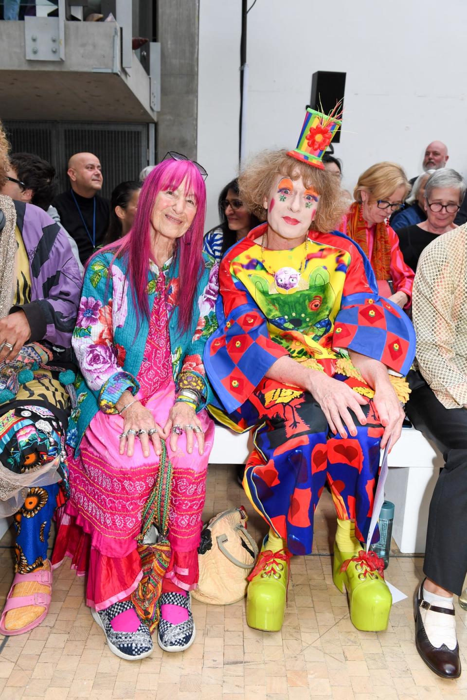 Natalie Gibson and Sir Grayson Perry (Dave Benett)
