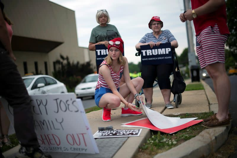 FILE PHOTO: FILE PHOTO: Democratic presidential candidate Joe Biden campaigns in Pennsylvania