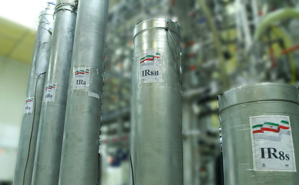Image: Natanz nuclear power plant (Atomic Energy Organization of Iran / AFP - Getty Images file)