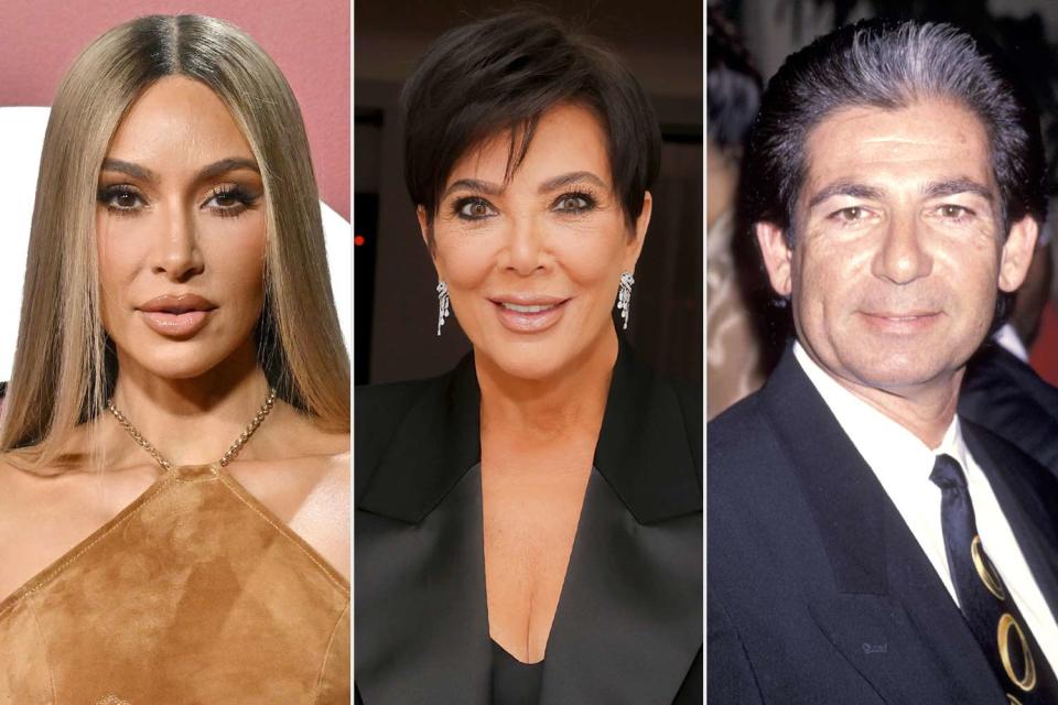 <p>Axelle/Bauer-Griffin/FilmMagic; Emma McIntyre/Getty; Ron Galella/Ron Galella Collection via Getty </p> From left: Kim Kardashian, Kris Jenner and Robert Kardashian Sr.