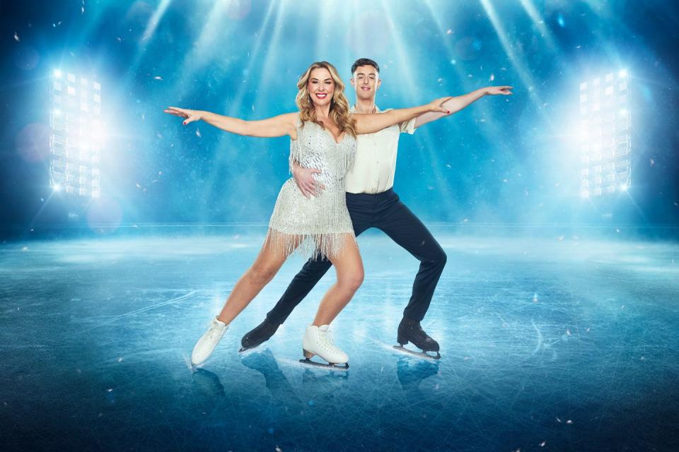 claire sweeney, colin grafton, dancing on ice 2024
