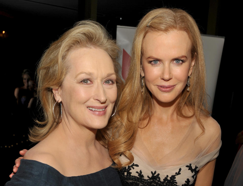 Meryl Streep y Nicole Kidman son amigas desde hace varios años. (Foto de John Shearer/WireImage)