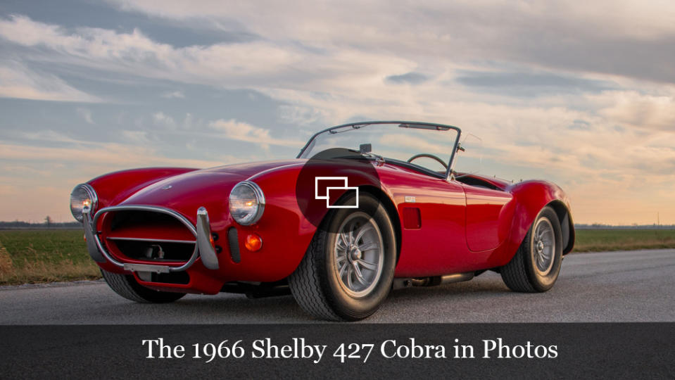 A 1966 Shelby 427 Cobra.