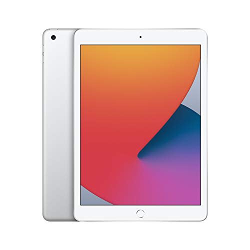 2020 Apple iPad (10.2-inch, Wi-Fi, 32GB) - Silver (8th Generation)