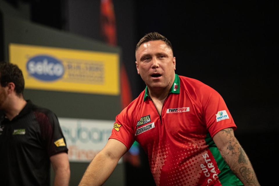 OUT: Gerwyn Price will miss the World Cup of Darts (Picture: Jonas Hunold/PDC Europe) <i>(Image: Jonas Hunold/PDC Europe)</i>