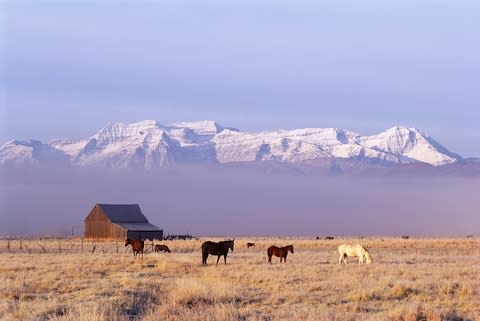 Mount Timpanogos in Utah - Credit: Alamy