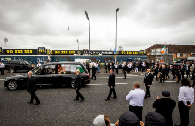 Bobby Storey funeral