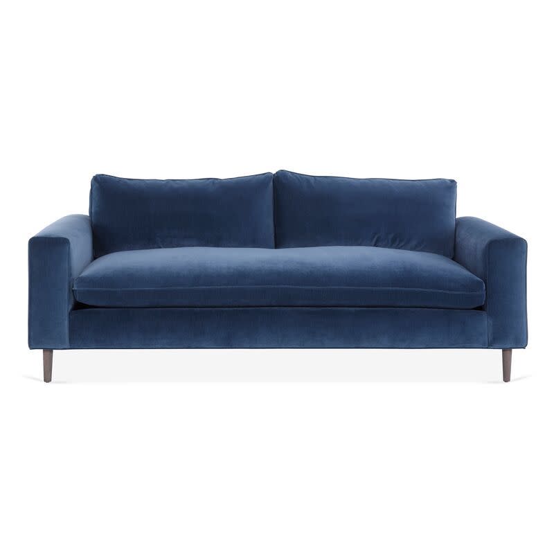 5) Rumsey Velvet Sofa