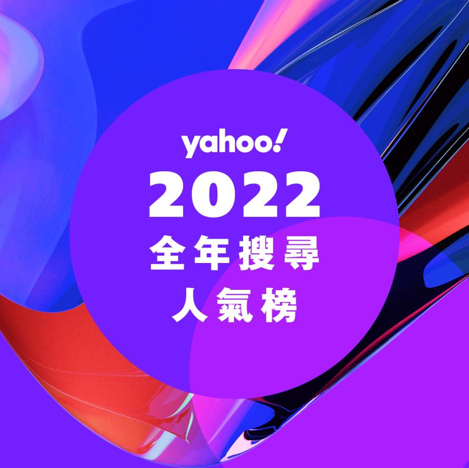 2022年「Yahoo全年搜尋人氣榜」