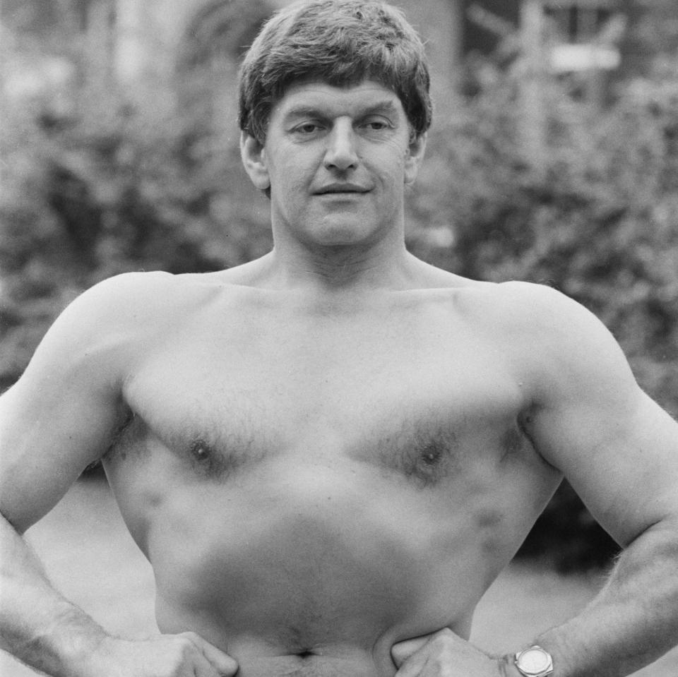 Body builder Prowse in 1981 - Hulton Archive