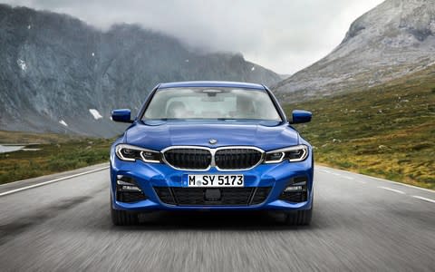 2019 BMW 3-series - all-new seventh generation - tested Nov 2018, on sale UK in March 2019 - Credit: Fabian Kirchbauer