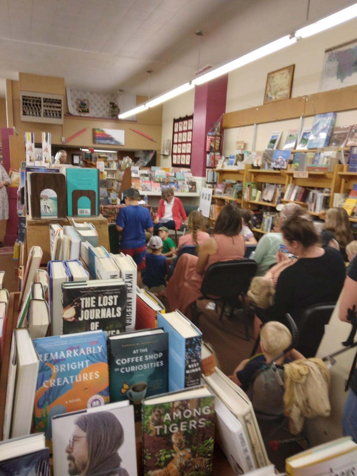 The Bookstore in Montana hosts book events in a building that was once a vaudeville theater.