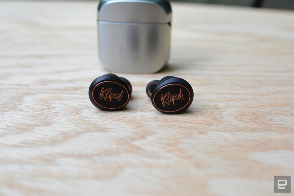 Klipsch's first true wireless earbuds sound great, but the overall experience is mired by frustrating controls and a lack of comfort.