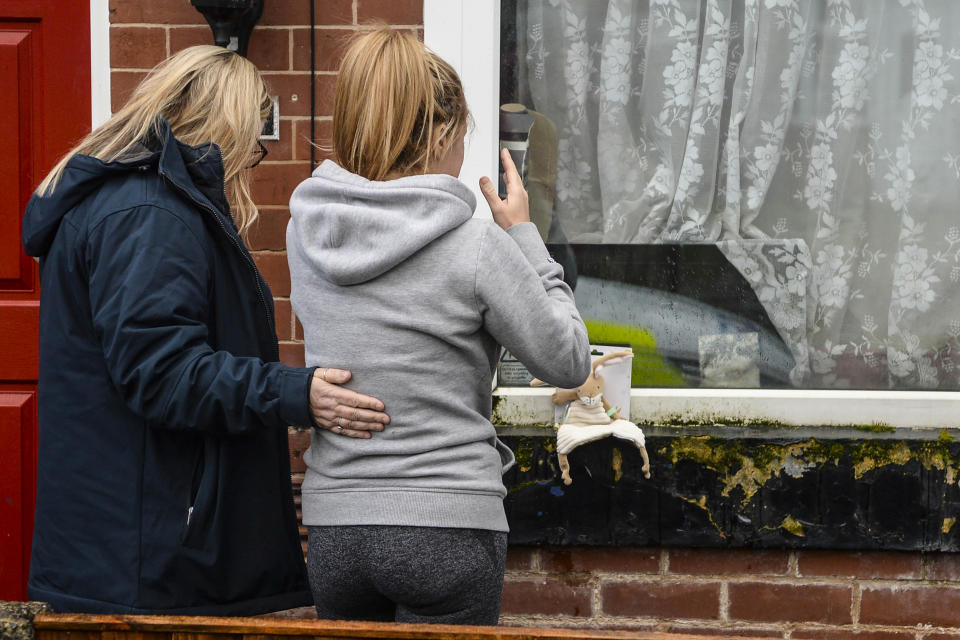 The bodies of Stevens and her daughters were found at their home in Arthur Street, Bolton in January 2019. (SWNS)