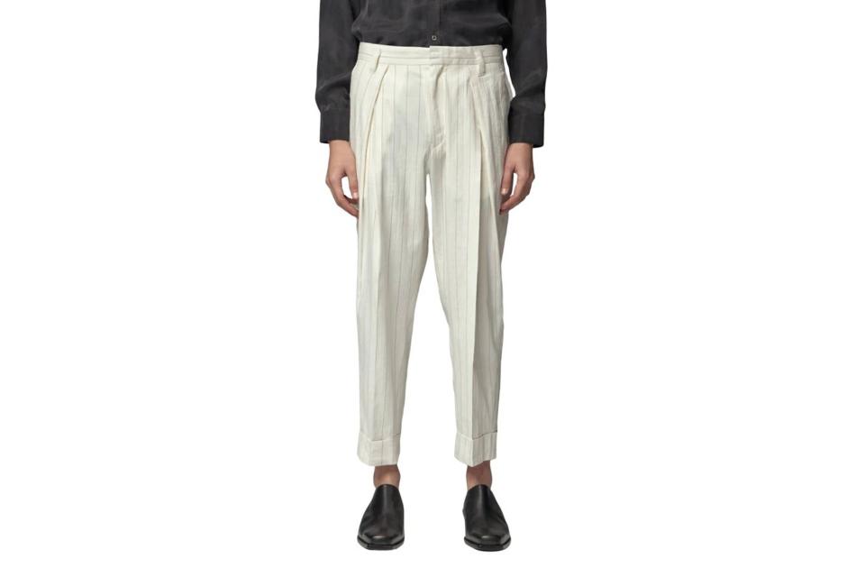 Ann Demeulemeester pleated trouser