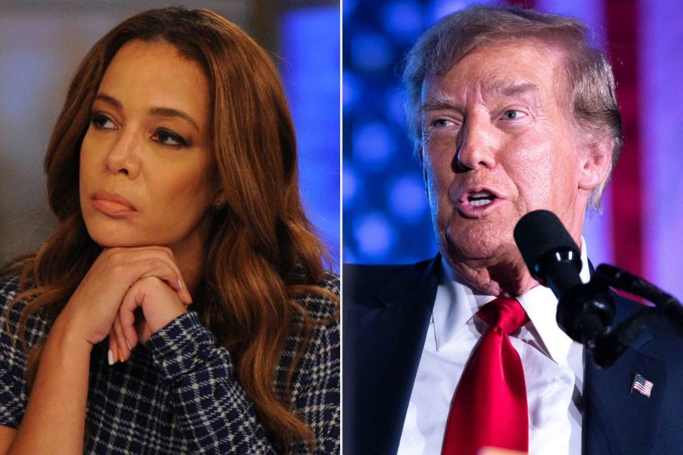 <p>Paula Lobo/Disney General Entertainment Content via Getty; Sean Rayford/Getty</p> Sunny Hostin and Donald Trump