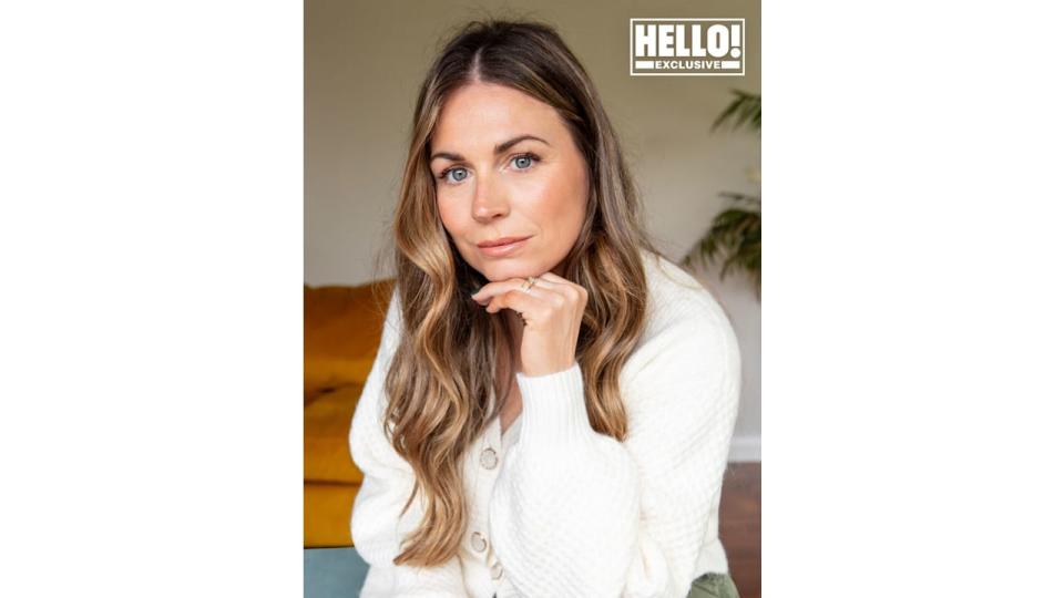 Jessica Irwin poses for HELLO! shoot