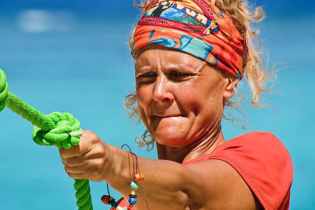 <p>CBS</p> Julie Alley on 'Survivor 45'