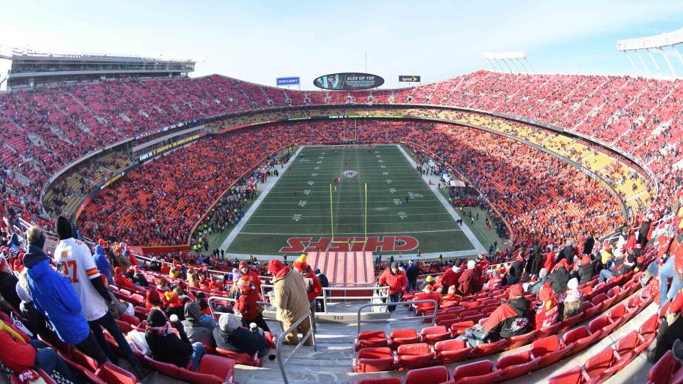 Kansas City's Arrowhead Stadium.