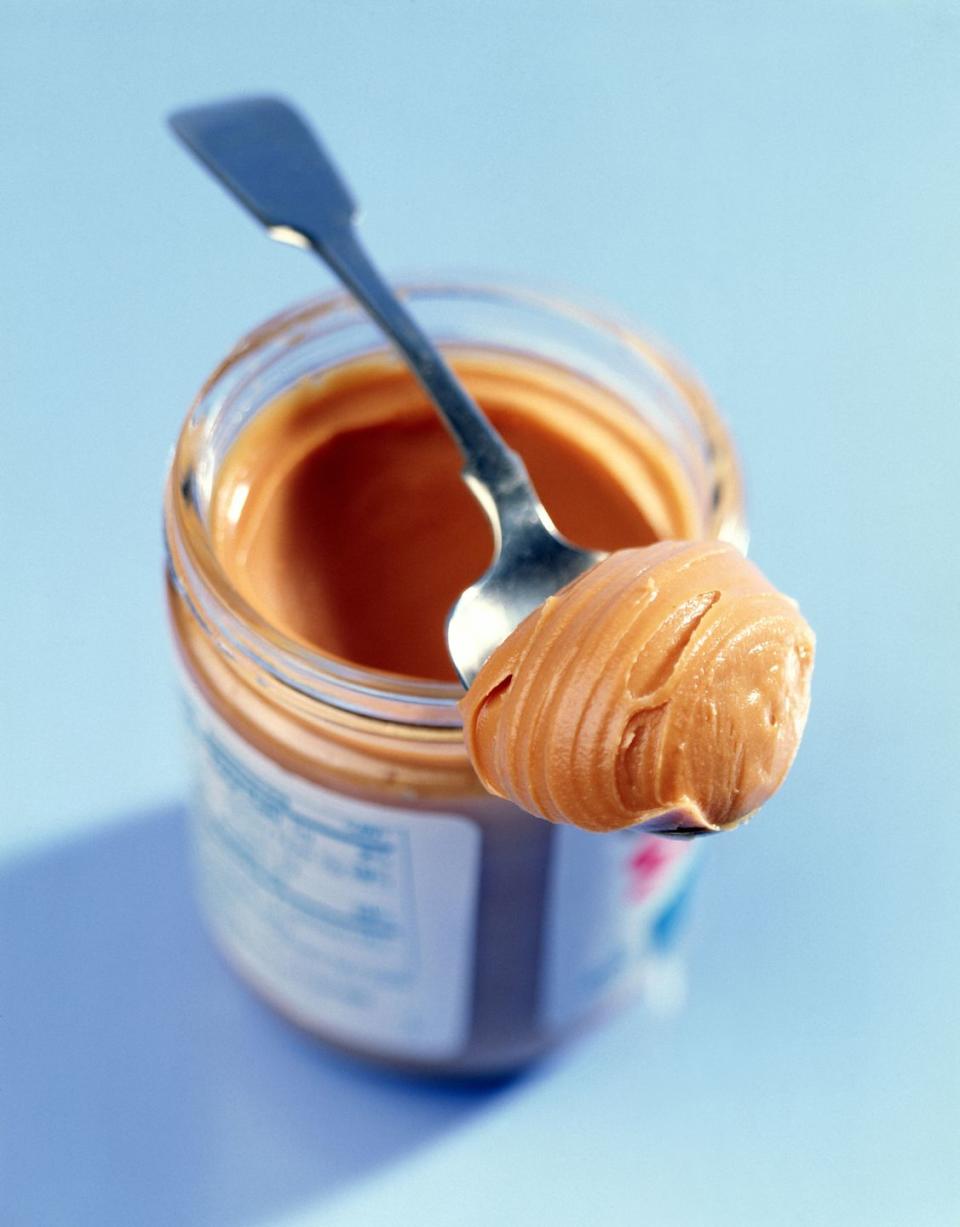 10) Egg substitute: peanut butter