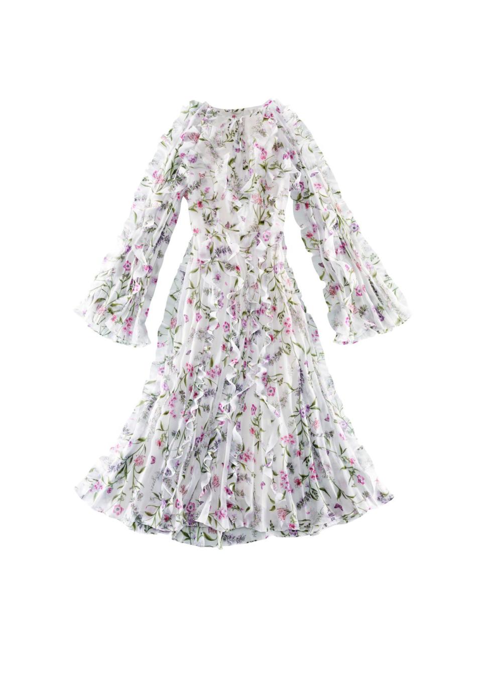 Floral dress, $249. (PHOTO: H&M)