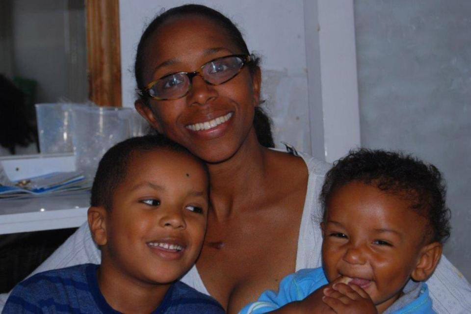 Murder victims: Sian Blake and her two sons (Metropolitan Police)