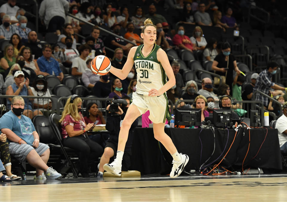 Breanna Stewart of the Seattle Storm